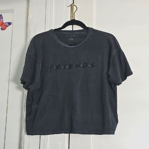 American Eagle FRIENDS Crop Shirt